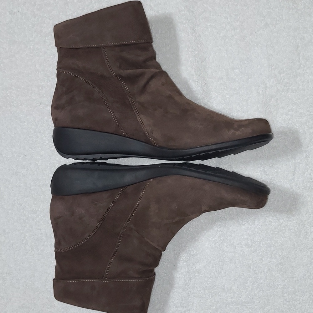 Mephisto Seddy Air-Jet Leather Ankle Boots Size 10 Womans - Picture 3 of 8